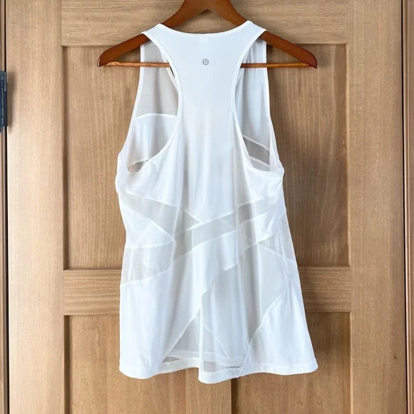 Lululemon Mesh In Motion Racerback Tank size 10 - Picture 5 of 8